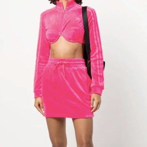ADIDAS WOMENS JEREMY SCOTT SKIRT (Pink)
